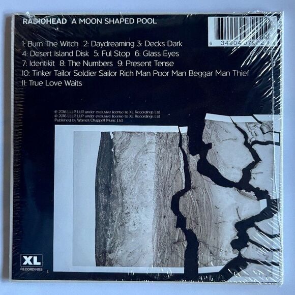 Radiohead – A Moon Shaped Pool NEW Compact Disc, CD, XL Recordings, 2016 - Picture 2 of 2